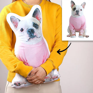 Custom Pet Photo Pillow 3D Portrait Pillow of Dog