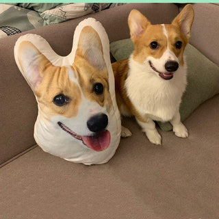Dog Face Pillow Custom Pet Pillows from Pictures