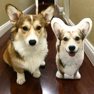 Your Pet on Pillows Custom Pet Pillow with Picture