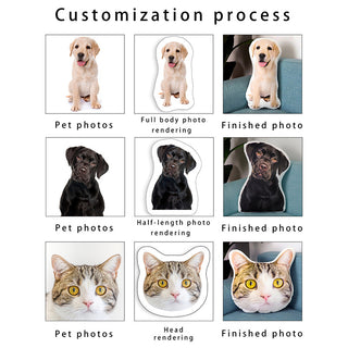 Dog Picture Pillow Custom Dog Pillow Cushion