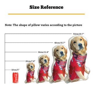 Dog Face Pillow Custom Pet Pillows from Pictures